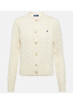 Polo Ralph Lauren Cable-knit wool and cashmere cardigan