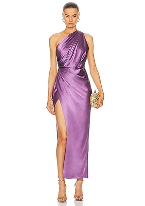 The Sei Asymmetrical Drape Dress in Amethyst - Purple. Size 0 (also in 4).