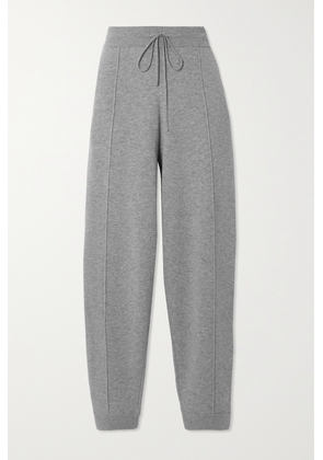 TOTEME - Organic Cotton And Cashmere-blend Track Pants - Gray - xx small,x small,small,medium,large,x large