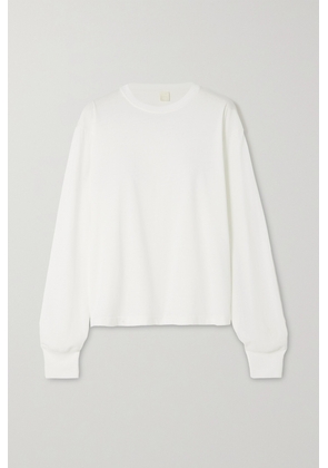 TOTEME - Cotton-jersey T-shirt - White - xx small,x small,small,medium,large,x large