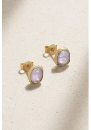 Pippa Small - 18-karat Gold Tanzanite Earrings - One size