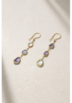 Pippa Small - 18-karat Gold Multi-stone Earrings - One size