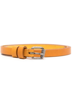 ASPESI buckle-detail belt - Yellow