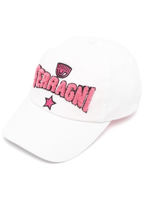 Chiara Ferragni embroidered-logo baseball cap - White