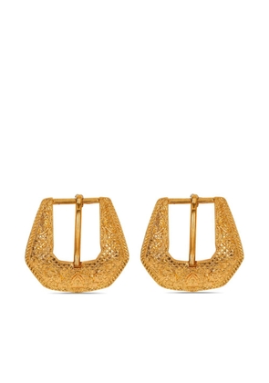 Balmain Western buckle-detailing earrings - Gold