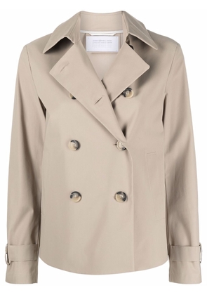 Harris Wharf London long-sleeve double-breasted jacket - Neutrals
