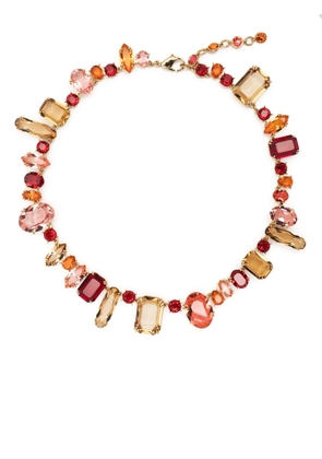 Swarovski Gema mixed-cuts gemstone necklace - Gold