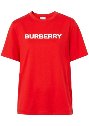Burberry logo-print short-sleeve T-shirt - Red