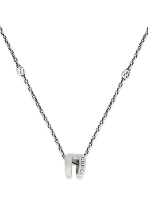 Gucci Wrapped Horsebit necklace - Silver