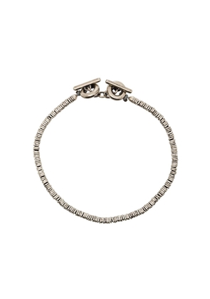M.Cohen bead-chain stacked bracelet - Silver