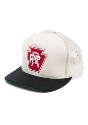 RHUDE Triple R trucker hat - Neutrals