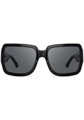 Linda Farrow x Dries Van Noten oversized-frame sunglasses - Black