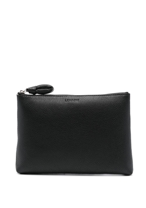 LEMAIRE small grained leather bag - Black