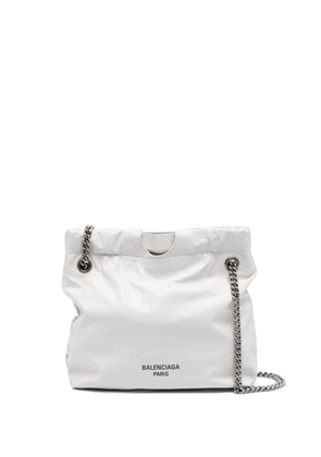 Balenciaga XS Crush leather tote bag - Neutrals