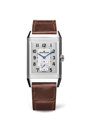 Jaeger-Lecoultre Stainless Steel Reverso Duoface Watch 28.3Mm