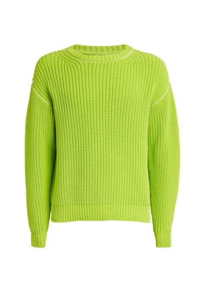 Mm6 Maison Margiela Knitted Neon Sweater