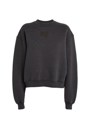 Alexander Wang Terry Cotton Essential Sweatshirt