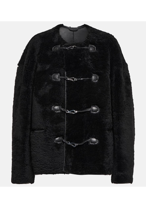 Toteme Teddy embellished shearling jacket