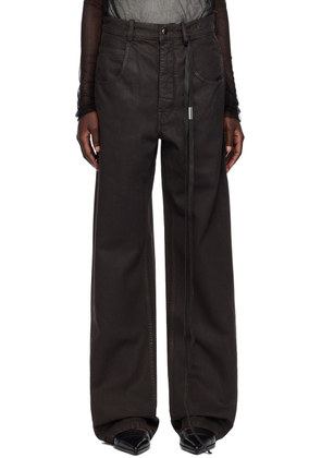 Ann Demeulemeester Brown Claire Jeans
