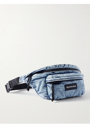 Balenciaga - Explorer Shell Belt Bag - Men - Blue