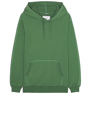 Reigning Champ Lightweight Terry Classic Hoodie in Lawn Green - Green. Size XL/1X (also in ).