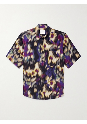 Marant - Vabilio Printed Woven Shirt - Men - Purple - XS