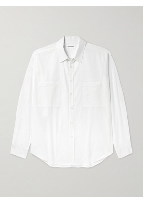 The Frankie Shop - Gus Oversized Cotton-Poplin Shirt - Men - White - S