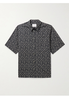 Marant - Labilio Printed Cotton-Poplin Shirt - Men - Black - XS