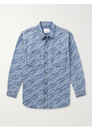 Marant - Bhelyn Printed Denim Shirt - Men - Blue - XS