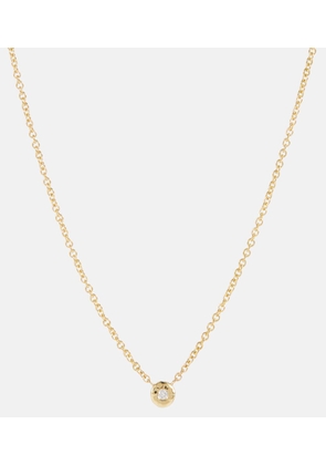 Octavia Elizabeth Nesting Gem 18kt gold necklace with diamond