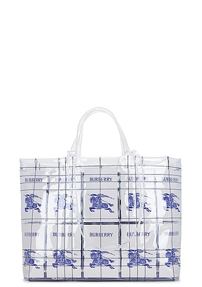 Burberry Tote Bag in Multicolor - White. Size all.