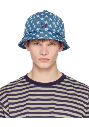 NEEDLES Blue Star Bucket Hat