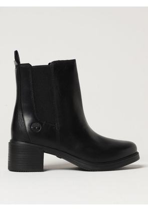 Flat Ankle Boots TIMBERLAND Woman colour Black
