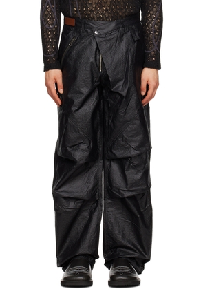 Andersson Bell Black Convex Multi Military Trousers