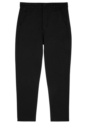 7 For All Mankind Travel Stretch-jersey Trousers - Black - 32 (W32 / M)
