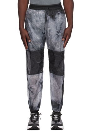 OVER OVER Gray Paneled Track Pants