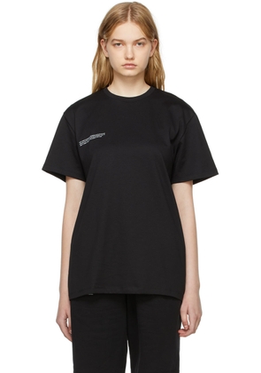 PANGAIA Black Organic Cotton T-Shirt