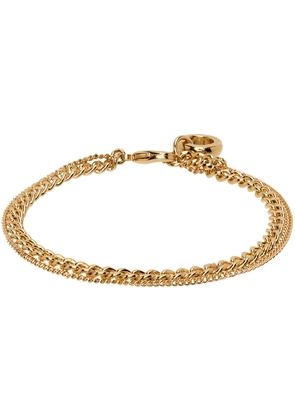 A.P.C. Gold Minimal Bracelet