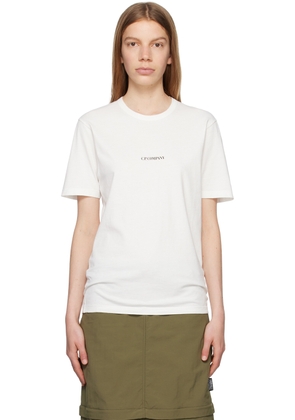 C.P. Company White Relaxed T-Shirt