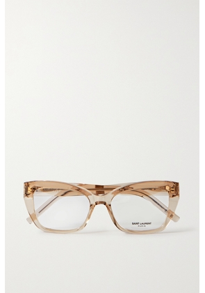 SAINT LAURENT Eyewear - Ysl D-frame Acetate Optical Glasses - Pink - One size