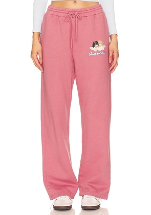 FIORUCCI Angel Joggers in Pink. Size M, S.
