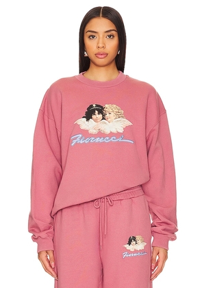 FIORUCCI Angel Sweatshirt in Pink. Size L, M, XL.