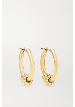 Spinelli Kilcollin - Ara 18-karat Gold Diamond Hoop Earrings - One size