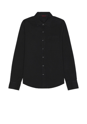 TOPO DESIGNS Dirt Shirt in Black. Size M, XL/1X.