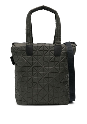 VeeCollective Vee Shopper quilted tote bag - Green