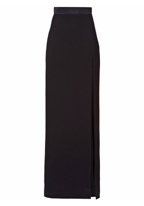 Miu Miu grain-de-poudre maxi skirt - Black