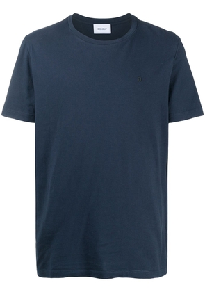 DONDUP embroidered logo T-shirt - Blue