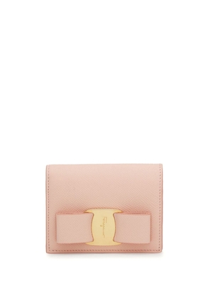 Ferragamo Vara Bow leather wallet - Pink