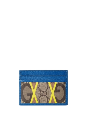 Gucci GG Rhombus print leather cardcase - Neutrals