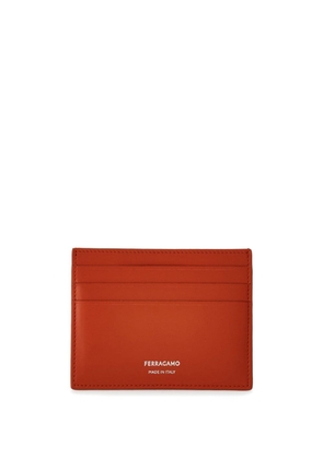 Ferragamo Classic leather card holder - Brown